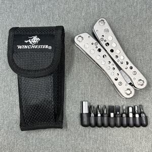 Winchester Stainless Multi Function Tool Folding Pliers Pocket Utility Knife